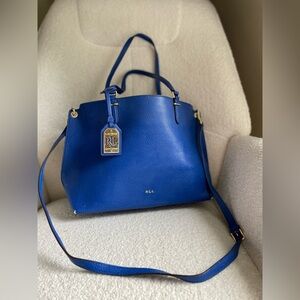 Lauren Ralph Lauren Royal Blue Tote